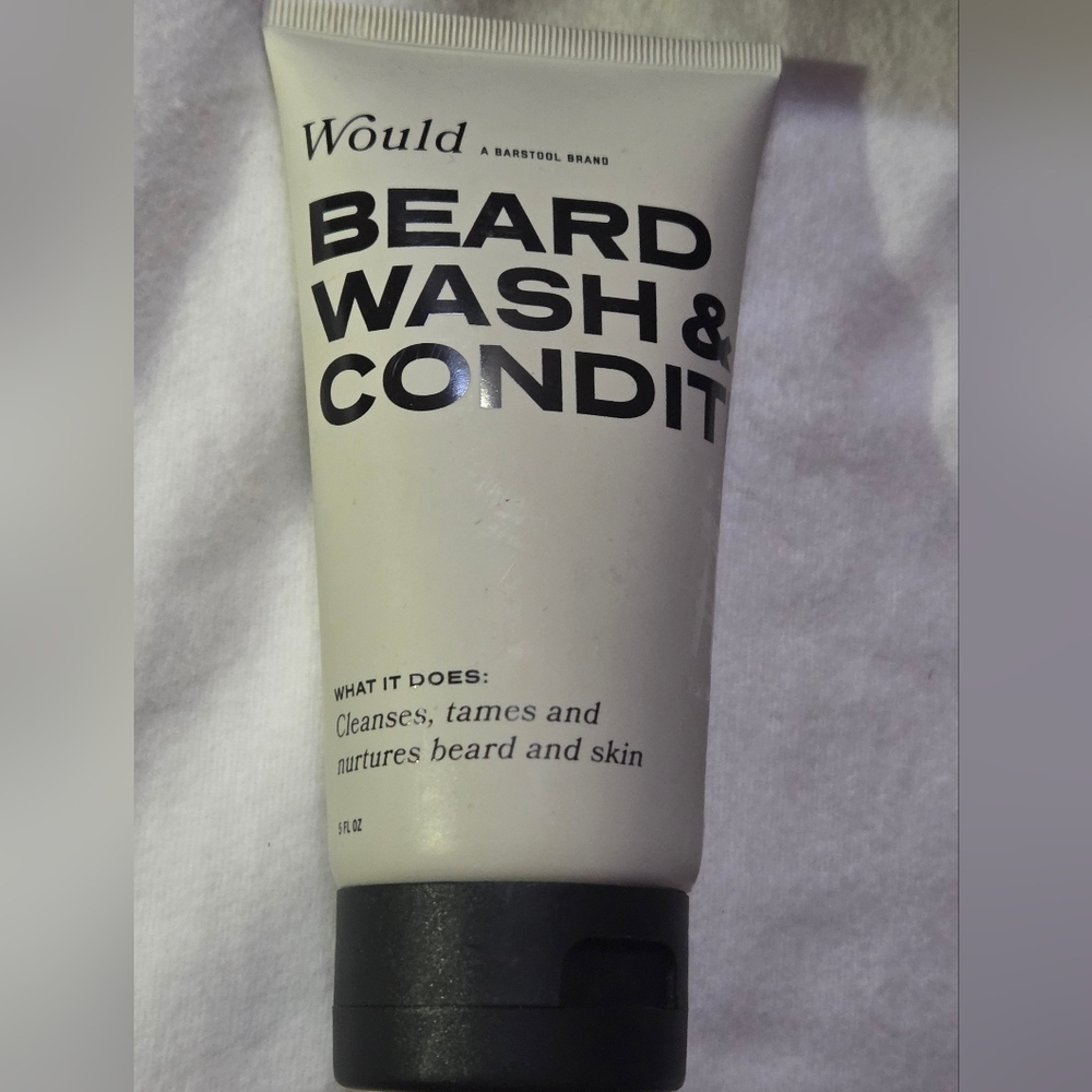 Would Beard Wash & Conditioner NEW and Sealed 5 oz